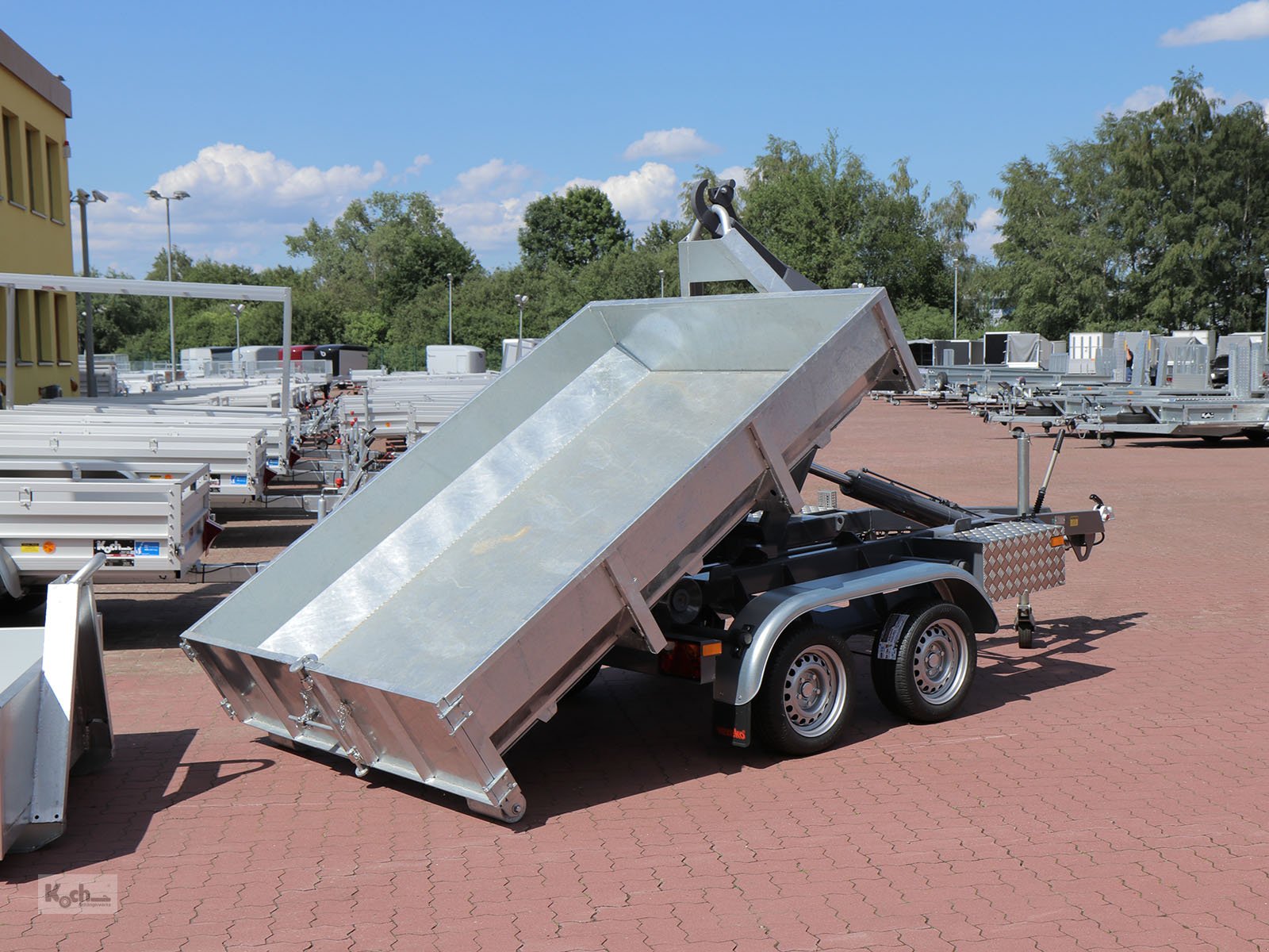 Anhänger del tipo Sonstige KONOS Abroll-Muldenkipper 3,5t|ohne Mulde|Hakengerät (Ki13352125So), Neumaschine In Winsen (Luhe) (Immagine 2)